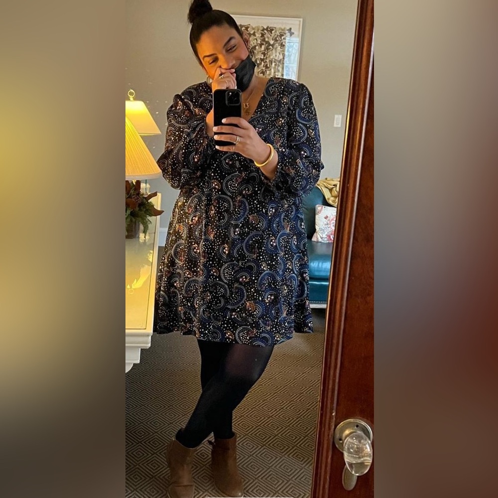 Maeve Navy Lightweight Dress